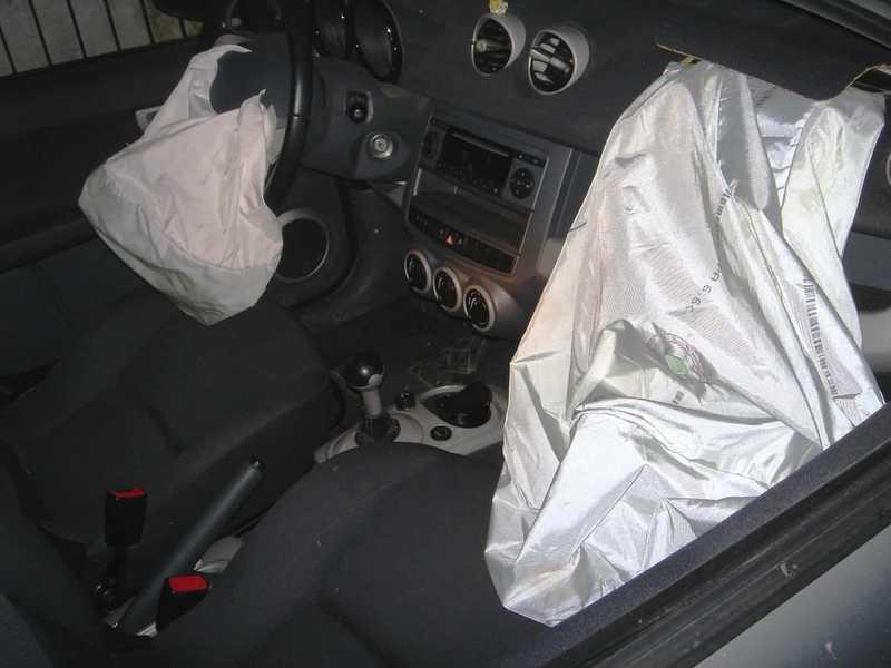 exploding airbag